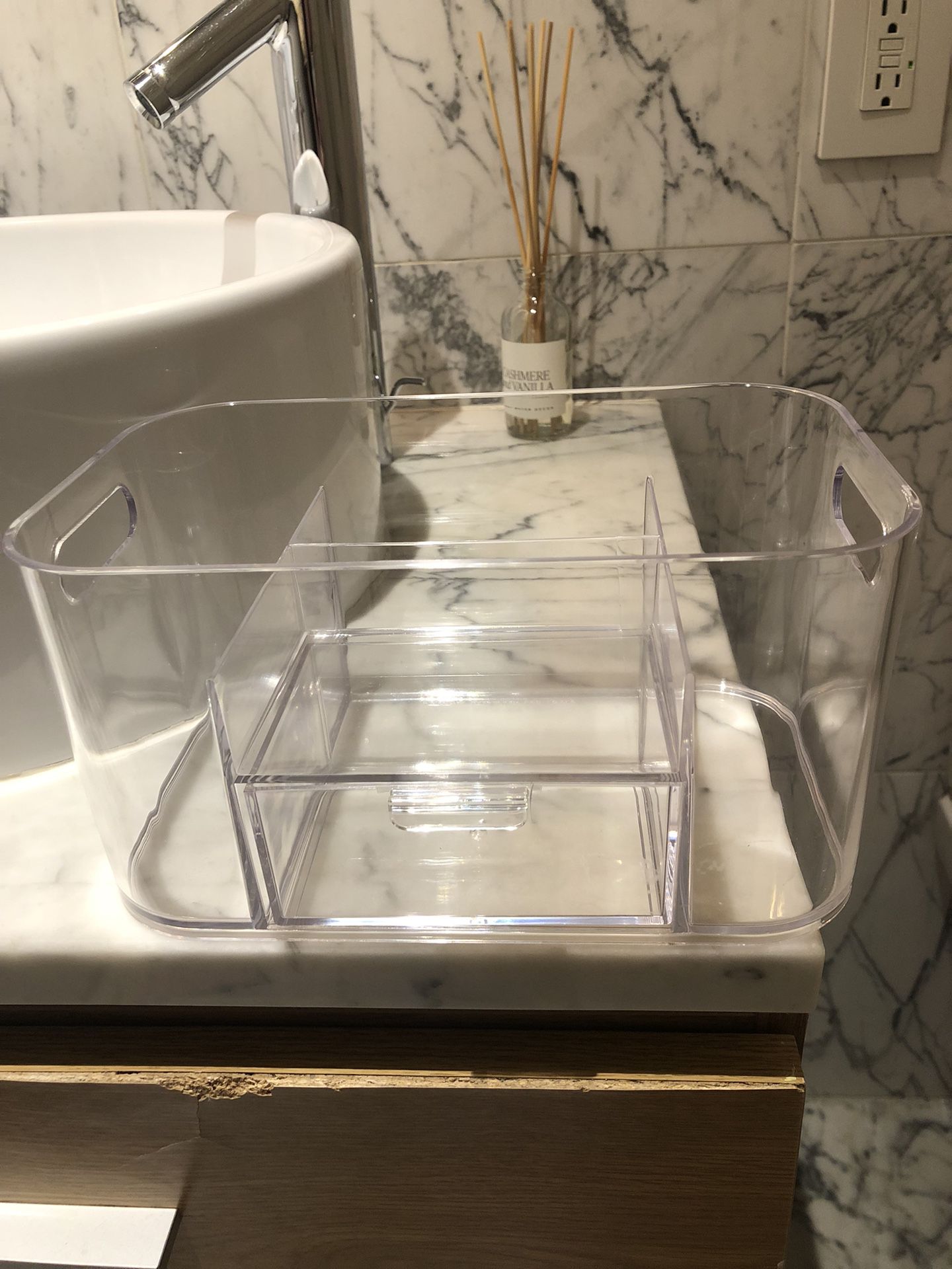 Organizer With Drawer! $15+ Value, Great For Makeup, Skincare, Desk, Small Items 