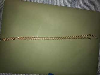 20’ gold rope chain