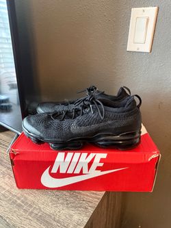 Nike Air Black And SilverVapormax 2023 FK Unisex Shoes.