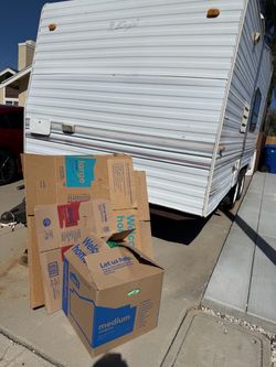 Free Moving Boxes & Packing supplies