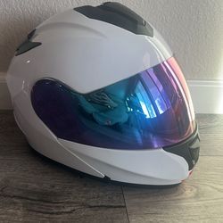 Modular Motorcycle Helmet White SIZE SMALL
