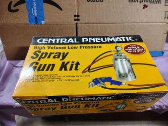 Central Pneumatic HVLP spray gun kit