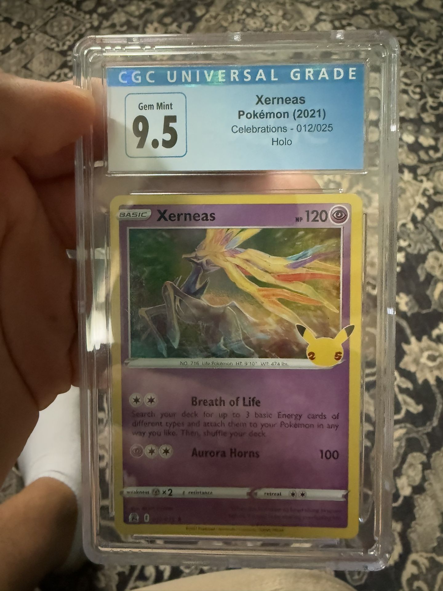 25th Anniversary Pokémon Card