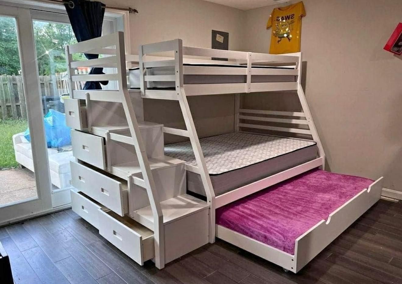 Bunk Bed With Trundle $899π₯π₯
