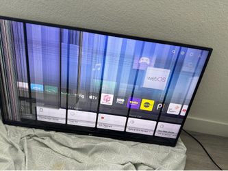 50 inch LG smart tv/ broken