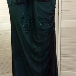 Long Green Prom Dress