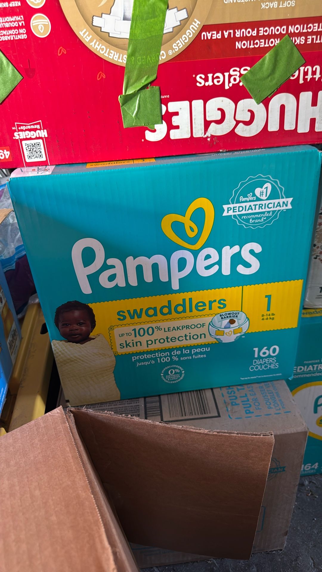 Pampers Swaddlers BRAND NEW $30 Each