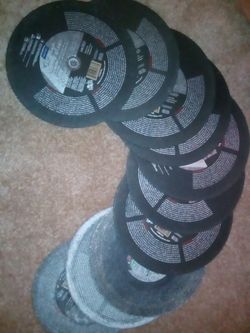 Norton asphalt 14 in. Cutting discs.