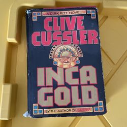 Clive Cussler Inca Gold Hardcover 