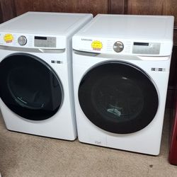New Washer And Dryer Set 1 Year Warranty Garantia 