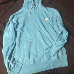 Nike Men’s Pullover Hoodie (Turquoise Blue)