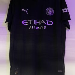 Man City Black Jersey 25/26 Edition