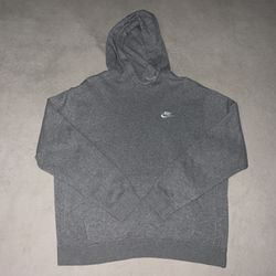 Nike Sportswear Club Fleece Pullover Hoodie Size Large 