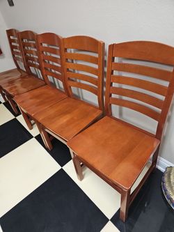 Chairs real wood