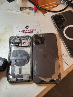 Iphone 13 housing frame back glass 14 pro ipad macbook Playstation HDMI