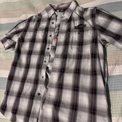 Harley Davidson Button Up Vintage 