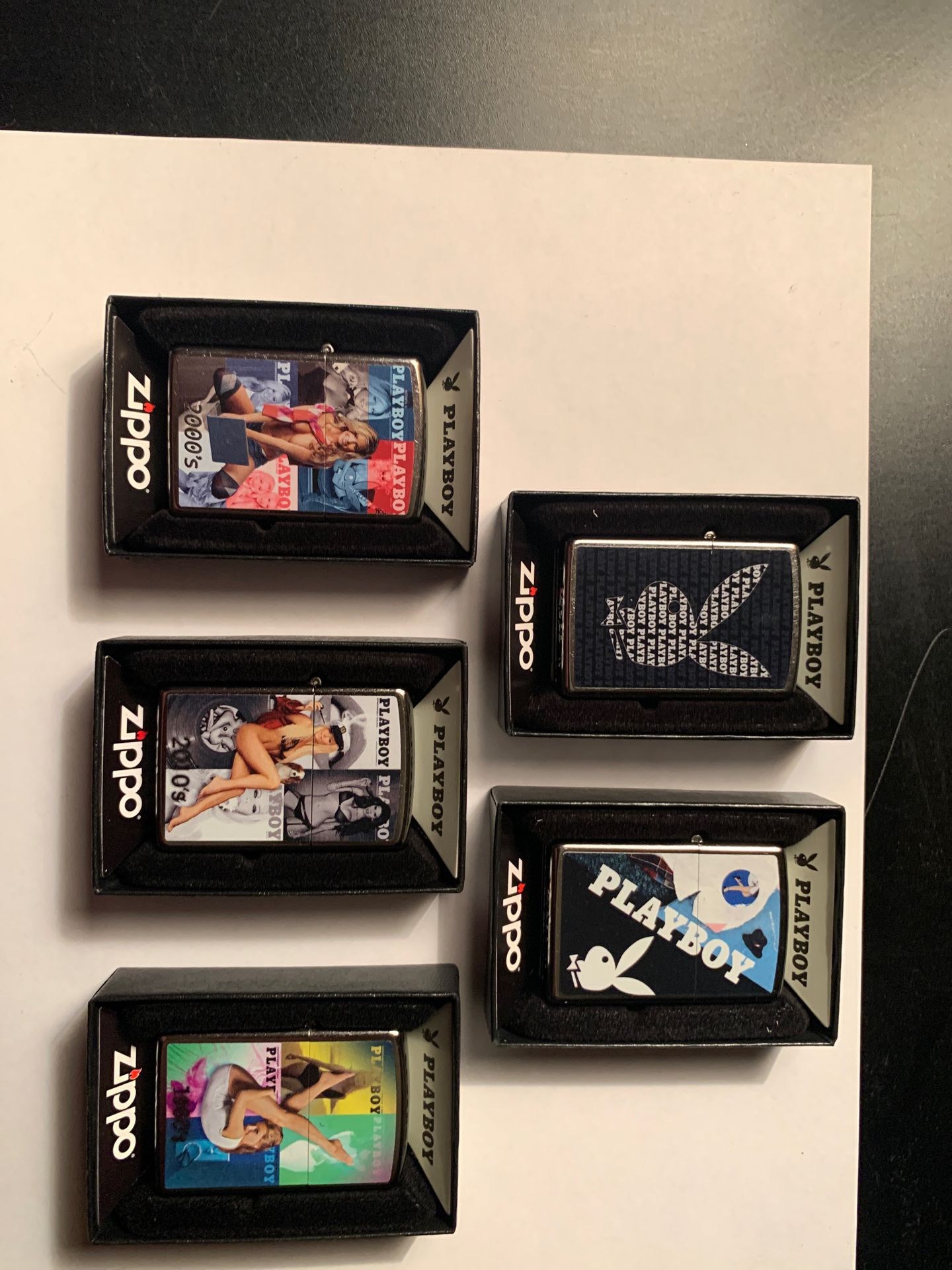 Limited addition collectible zippo lighter set