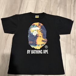 Bathing ape tie dye BAPE. Size medium in men’s