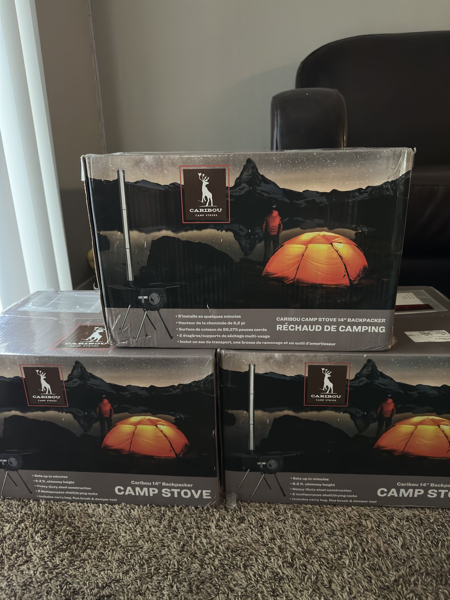 Caribou Camping Stove 14” Backpacker