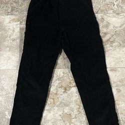 Kids Pants & Shorts Bundle - Black Corduroy, Tan Cargo, Navy, Black