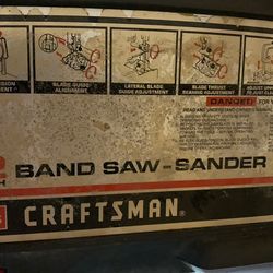 CRAFTSMAN 12” BAND SAW