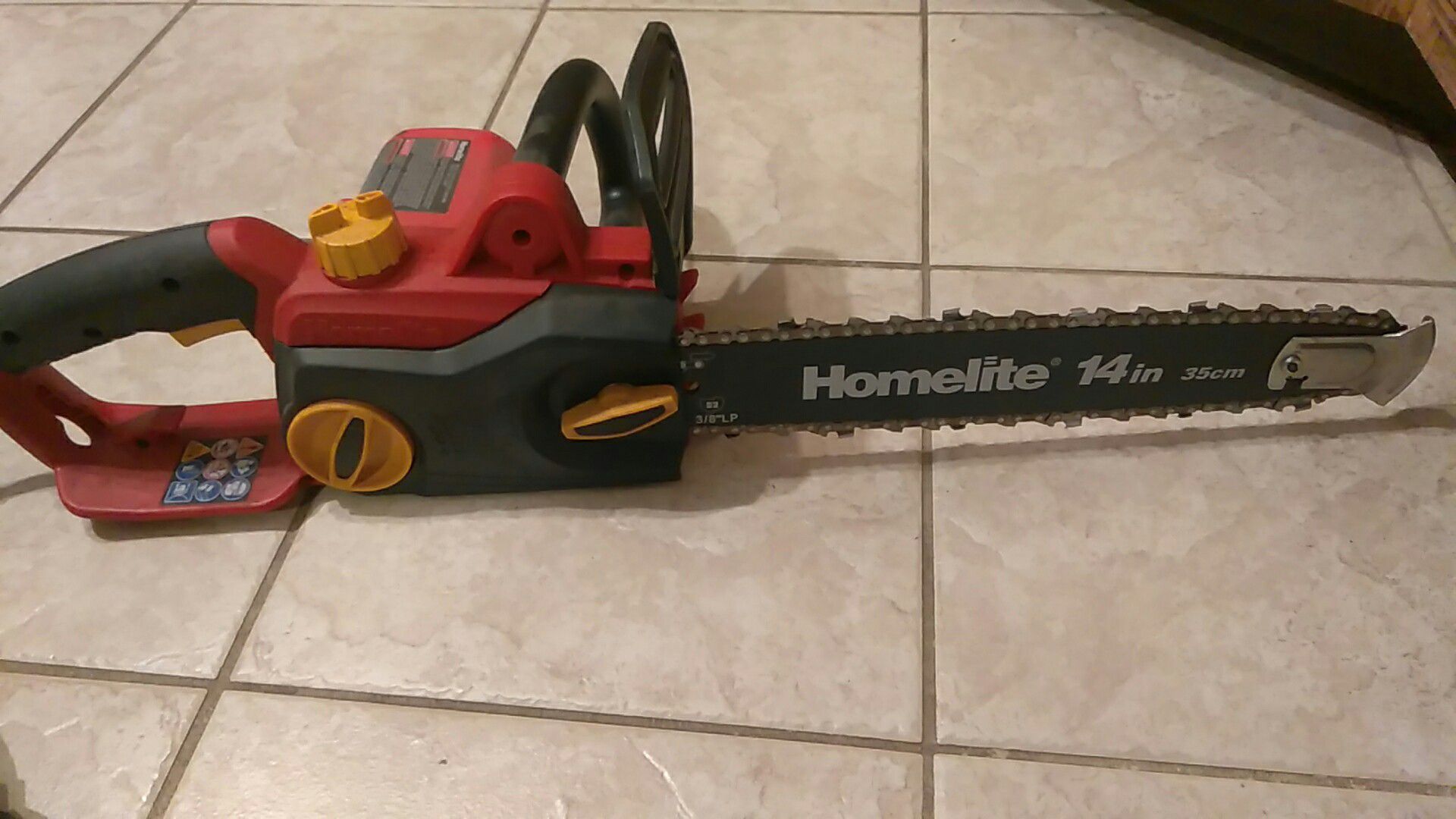 Chainsaw Homelite electric 14"