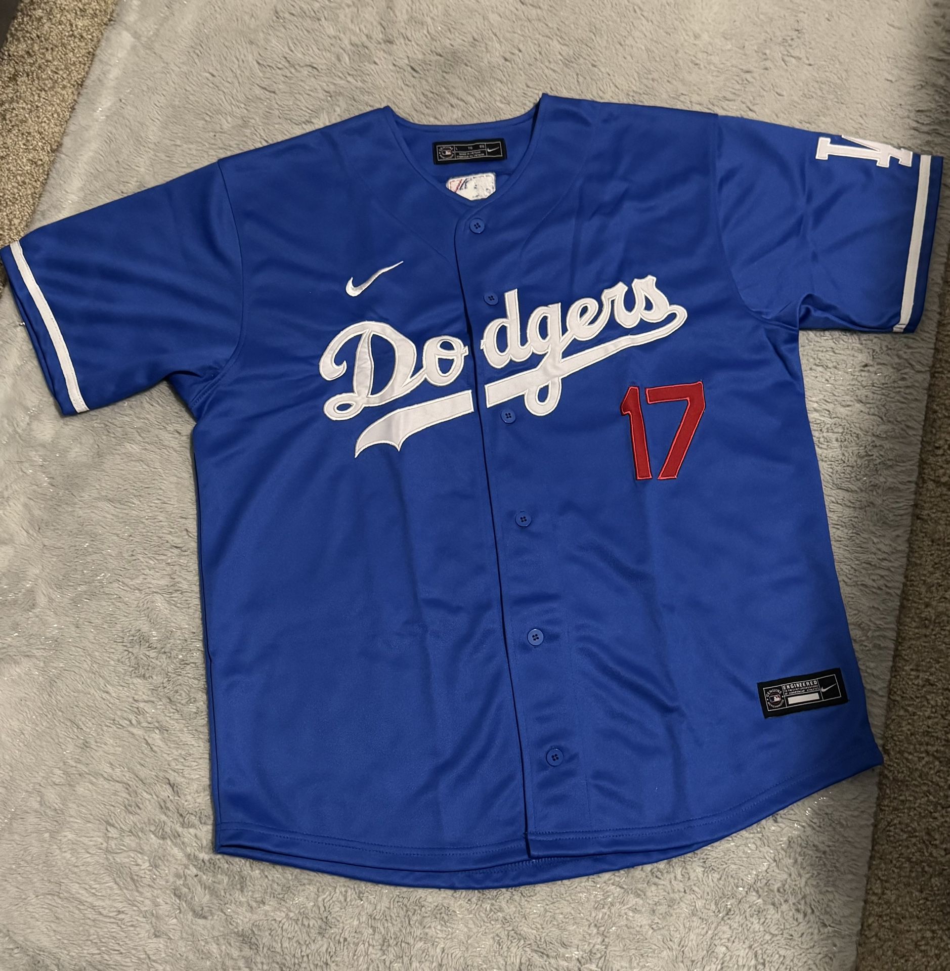 Baseball dodgers Jerseys Available In Large Size For Adults And Kids