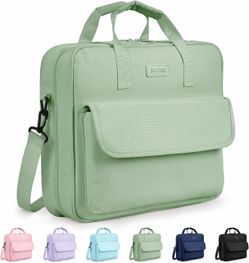 Zipper binder school supplies, new never used - Green Color