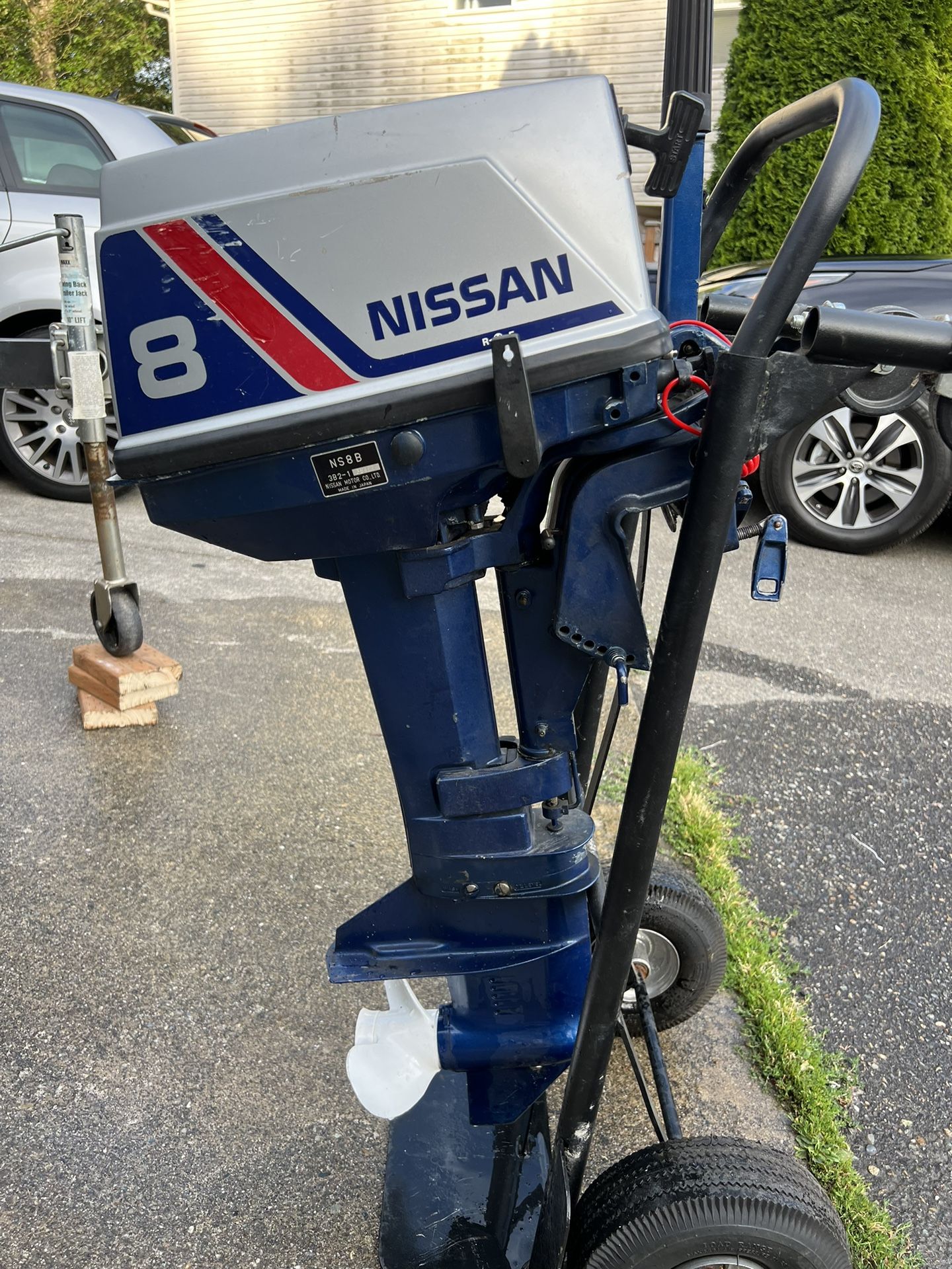 8HP Two-stroke Nissan Outboard