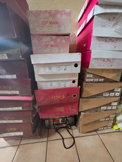 39 Pairs NEW Women’s Shoes Boots Heels – $15 Each / $400 Takes All