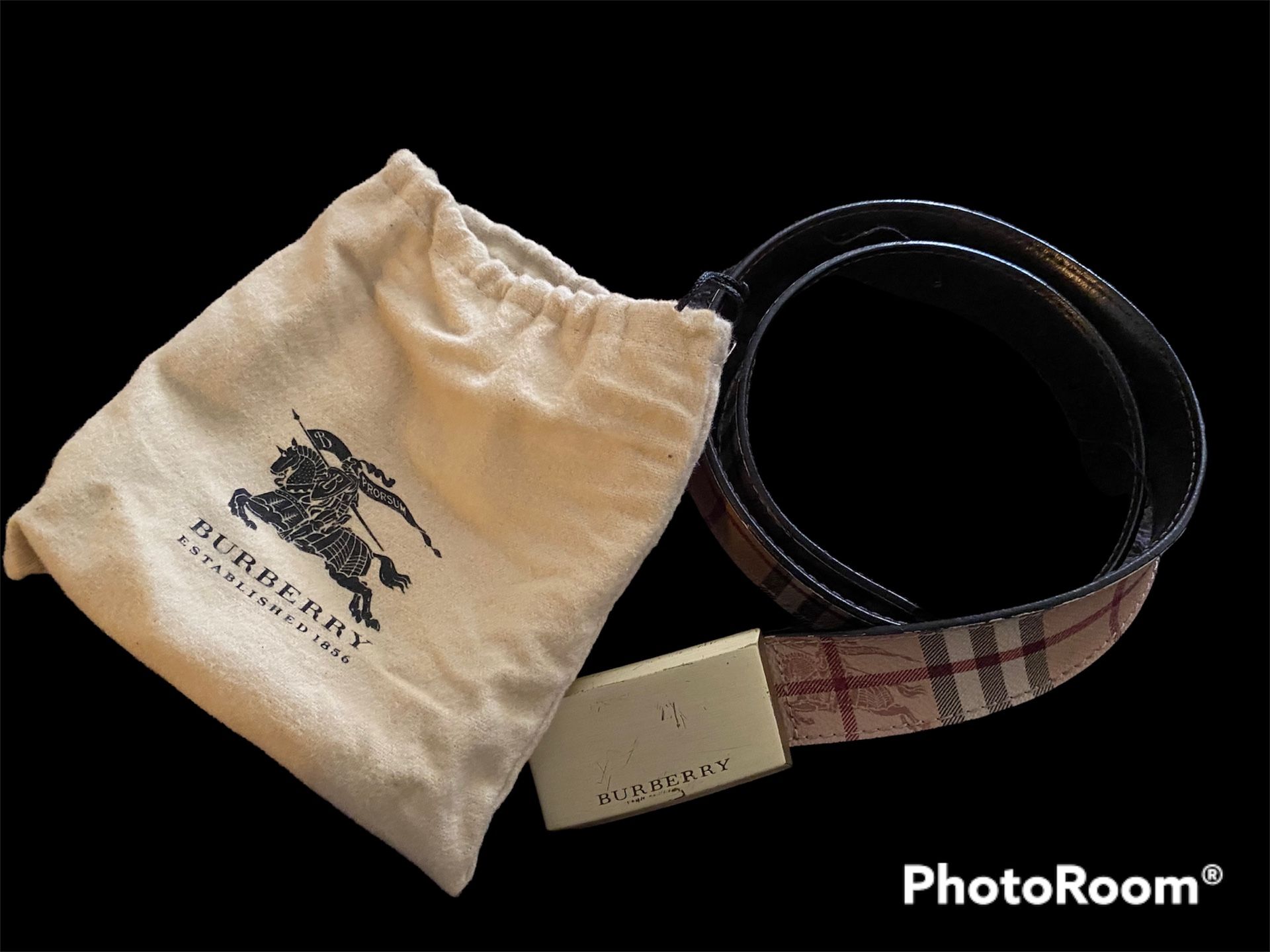 Authentic Burberry belt