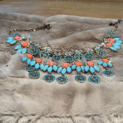 Very Beautiful Necklace You Can Wear With A T-Shirt With It With A Fun Outfit