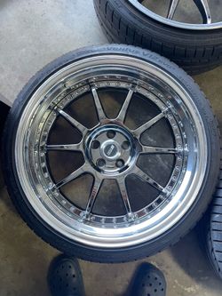 SSR SP3R 5x100 19x8.5 9.5 Speed Star black chrome Scion Subaru Wrx tc brz frs 225/35/19