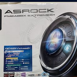 Asrock FM2A88x Extreme6+ motherboard with w Ares Series 8gb RAM and AMD A10-7800 Series CPU