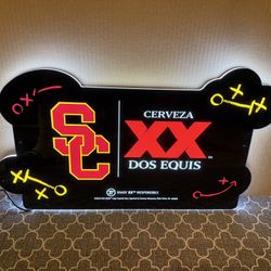 USC Football Dos Equis Neon Sign