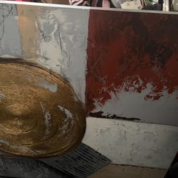 40x40” Large Canvas Art. 