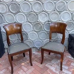 Beautiful chairs  restored