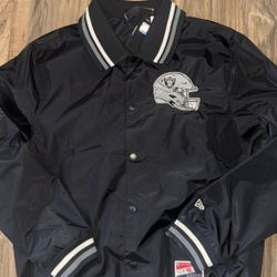 New Men’s Size Large Las Vegas Raiders Nylon Jacket 