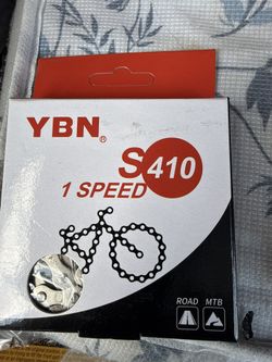 Single speed Chrome Bike chain Beach cruiser or Lowrider Bikes