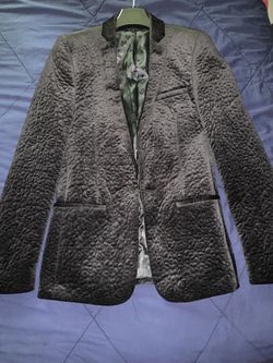 Skinny tuxedo jacket men