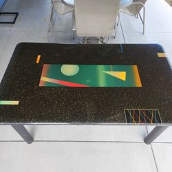 Kitchen Resin  Table Postmodern