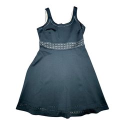 Karl Lagerfeld Black Dress Size 12 Measures 37” from top to bottom 