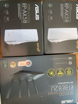 ASUS WiFi Router + ASUS Extenders