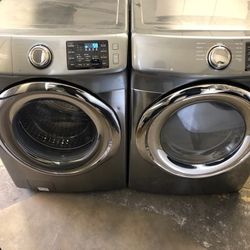 Samsung Washer and Gas Dryer Set 