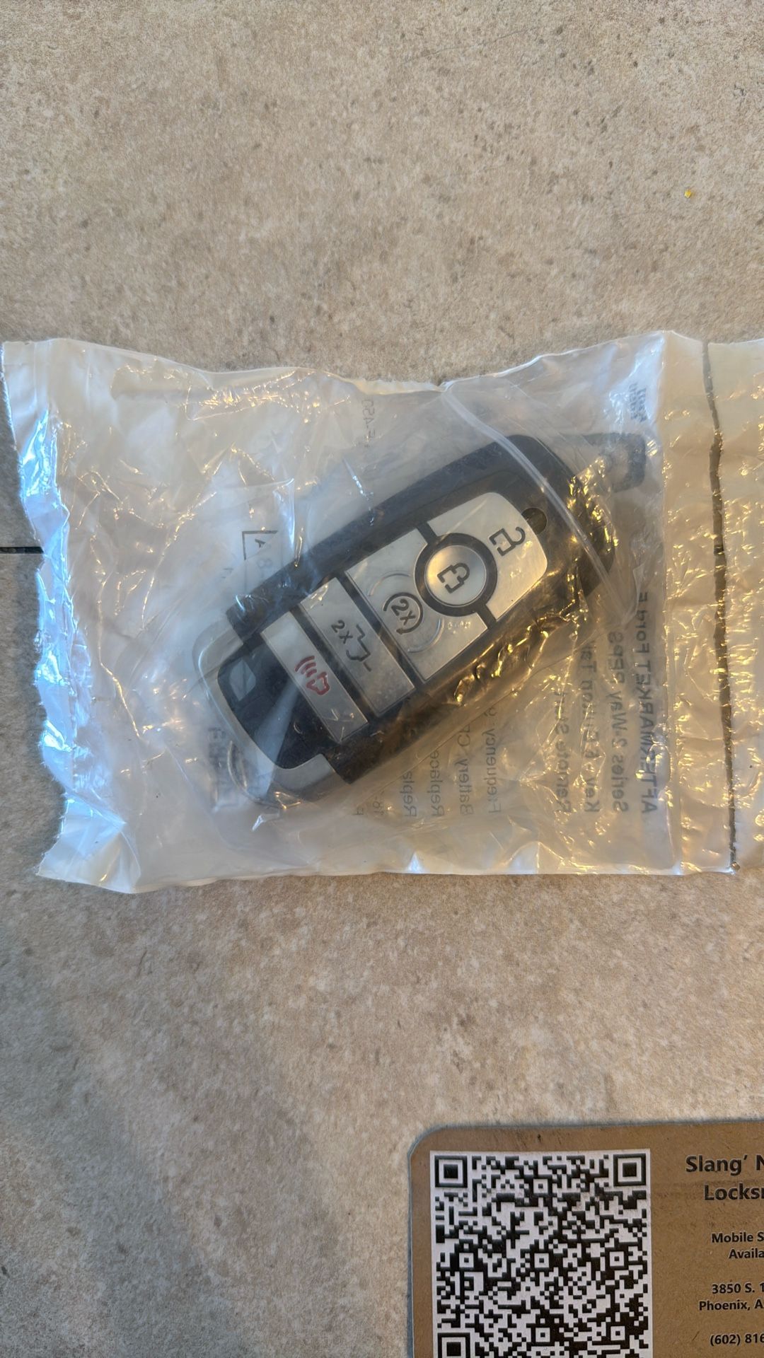 Aftermarket Ford Smart Key (6-Button, Remote Start)