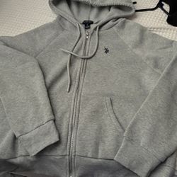 Polo Grey Jacket Zip Up