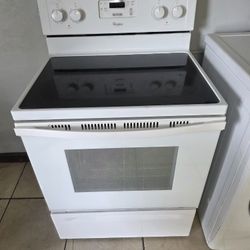 30" Glass Top Stove 