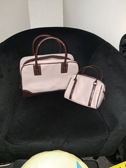 2 Pink Perry Ellis Handbags - New Condition.