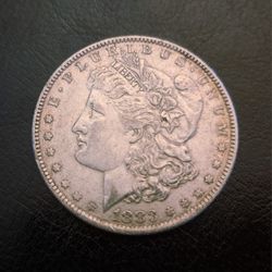 1883-O Morgan Silver Dollar  -  New Orleans Mint 
