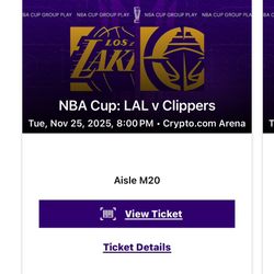 Lakers Vs Clippers